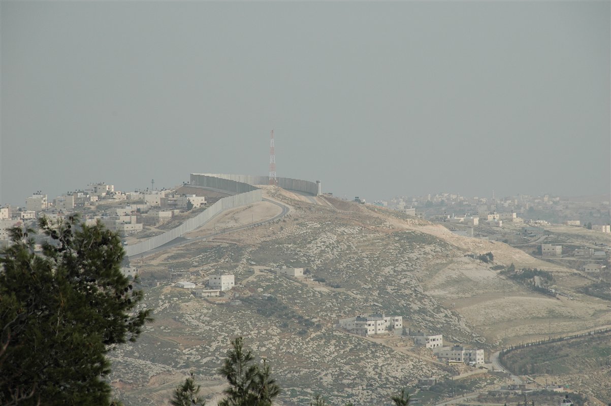 Izrael - mur Autonomii Palestyńskiej